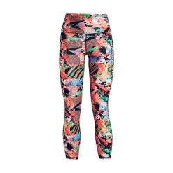Spodnie treningowe damskie Under Armour HG Armour PF Aop. Czerwone spodnie sportowe damskie Under Armour, xs, z materiału, na fitness i siłownię. Za 319.99 zł.