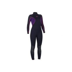 Kombinezon overall nurkowy SCD 100 z neoprenu 3 mm damski. Brązowe kombinezony damskie SUBEA, s, bez wzorów, z neoprenu, sportowe, bez kołnierzyka, bez ramiączek. Za 249.99 zł.