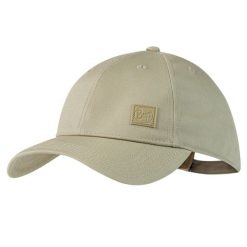 Czapka z daszkiem BUFF BASEBALL CAP SOLID. Niebieskie czapki męskie Buff, bez wzorów, z bawełny. Za 129.99 zł.