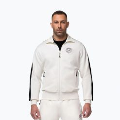 Bluza męska Pitbull Track Jacket San Diego. Białe bluzy bez kaptura męskie PITBULL, l, z elastanu. Za 249.99 zł.