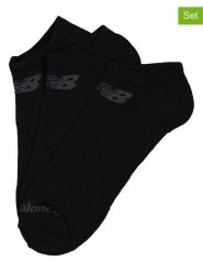 New Balance Skarpety (3 pary) w kolorze czarnym rozmiar: L. Czarne skarpetki męskie New Balance, bez wzorów, ze splotem. Za 41.95 zł.