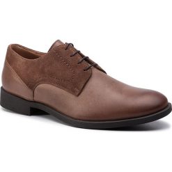 Półbuty GINO ROSSI - Mare MPU230-572-0768-2525-0 82/82. Brązowe buty wizytowe męskie Gino Rossi, z materiału, bez zapięcia. Za 469.00 zł.