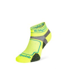 Skarpety do biegania unisex Bridgedale Ultra Lt T2 Coolmax Sport Low. Żółte skarpetki damskie Bridgedale, bez wzorów. Za 74.99 zł.