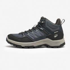 Second Life - Buty turystyczne męskie Quechua MH100 wodoodporne - Stan Doskonały. Czarne buty trekkingowe męskie QUECHUA, z kauczuku, przed kolano, bez zapięcia, trekkingowe. Za 228.99 zł.