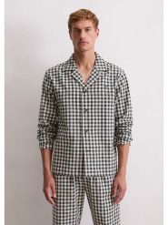 Marc O´Polo Koszulka piżamowa w kolorze granatowo-kremowym rozmiar: L. Brązowe koszulki polo męskie l, bez wzorów, z bawełny, bez ramiączek. Za 118.84 zł.