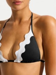 Seafolly Góra od bikini 31437-717 Czarny. Czarne bikini damskie Seafolly, bez wzorów. Za 209.99 zł.