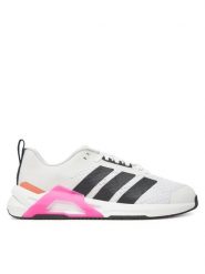 Adidas Buty na siłownię Dropset Control Trainer JS3122 Biały. Białe obuwie treningowe damskie Adidas, na fitness i siłownię. Za 339.99 zł.