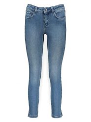 Oui Dżinsy - Skinny fit - w kolorze niebieskim rozmiar: 34. Niebieskie jeansy damskie Oui. Za 161.34 zł.