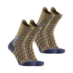 Skarpety trekkingowe dla doroslych Therm-ic Trekking Cool Crew zestaw 2 par. Niebieskie skarpetki damskie THERM-IC, bez wzorów. Za 224.00 zł.