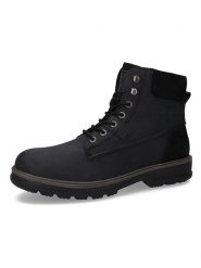 Camel Active Skórzane botki w kolorze czarnym rozmiar: 44. Czarne buty zimowe męskie Camel Active, z materiału, bez zapięcia. Za 303.06 zł.