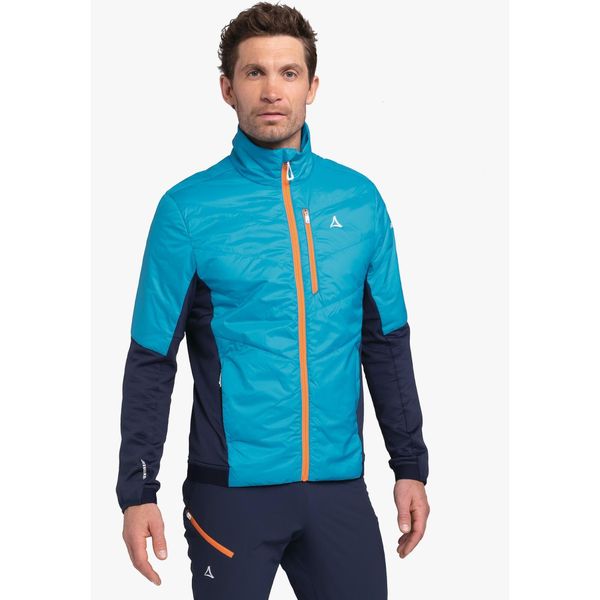 Kurtka trekkingowa męska Schöffel Hemsedal. Niebieskie kurtki męskie Schöffel, m, bez wzorów, sportowe, bez kaptura. Za 899.99 zł.