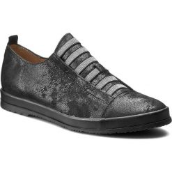 Półbuty SERGIO BARDI - Cora FW1268917AF 201. Czarne półbuty damskie Sergio Bardi, bez wzorów, z gumy, bez obcasa, na płaskiej podeszwie. W wyprzedaży za 159.00 zł.