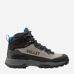 Buty trekkingowe męskie Millet Ubic Mid GTX. Brązowe buty trekkingowe męskie Millet, z gore-texu, przed kolano, bez zapięcia, trekkingowe, gore-tex. Za 847.80 zł.