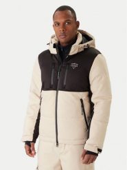 Guess Kurtka narciarska M5BL0N WF182 Beżowy Regular Fit. Brązowe kurtki narciarskie i snowboardowe damskie Guess, m, z aplikacjami, z syntetyku, bez kaptura, narciarskie. Za 1,739.00 zł.