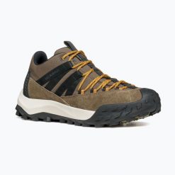 Buty turystyczne męskie SCARPA Rove GTX. Brązowe buty trekkingowe męskie Scarpa, bez zapięcia, trekkingowe. Za 659.99 zł.