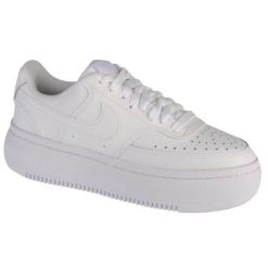 Buty Nike Court Vision Alta Ltr DM0113-100 białe. Białe buty sportowe na co dzień damskie bez wzorów, z gumy, nike court. Za 569.62 zł.