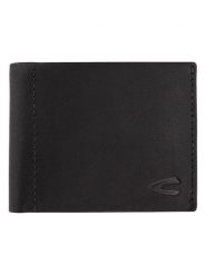 Camel Active Skórzany portfel "Niagara" w kolorze czarnym - 11 x 8,5 x 2 cm rozmiar: onesize. Czarne portfele męskie Camel Active, bez wzorów, z materiału. Za 117.45 zł.