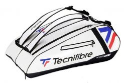 Torba na rakiety tenisowe Tecnifibre New Tour Endurance 12 R. Białe torebki klasyczne damskie TECNIFIBRE, bez wzorów, z materiału, bez dodatków. Za 467.45 zł.