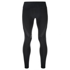 Legginsy Kilpi Gears. Czarne spodnie sportowe męskie Kilpi, z materiału. Za 215.49 zł.