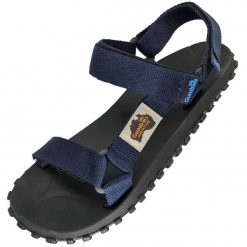 Sandały GUMBIES SCRAMBLER SANDAL. Niebieskie sandały damskie Gumbies, bez wzorów, bez obcasa. Za 135.99 zł.