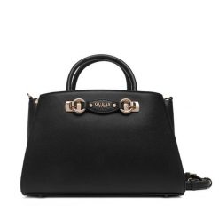 Torebka Guess. Czarne torebki klasyczne damskie Guess, z aplikacjami, bez dodatków. Za 469.99 zł.