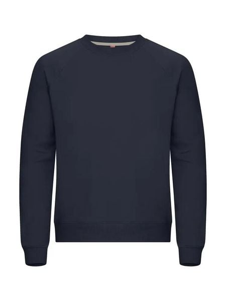 Clique Miami PRO Roundneck Bluza z okrągłym dekoltem — 80% bawełna / 20%. Niebieskie bluzy bez kaptura męskie CLIQUE, xl, z bawełny. Za 191.75 zł.
