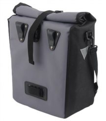 Torba rowerowa na bagażnik Profex Kurierka 15 L szara. Czarne torby męskie na ramię PROFEX, bez wzorów, z materiału, na ramię, duże. Za 55.99 zł.