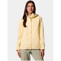 Płaszcz przeciwdeszczowy damski Columbia Arcadia II. Żółte kurtki przeciwdeszczowe damskie Columbia, s, bez kaptura. W wyprzedaży za 364.65 zł.