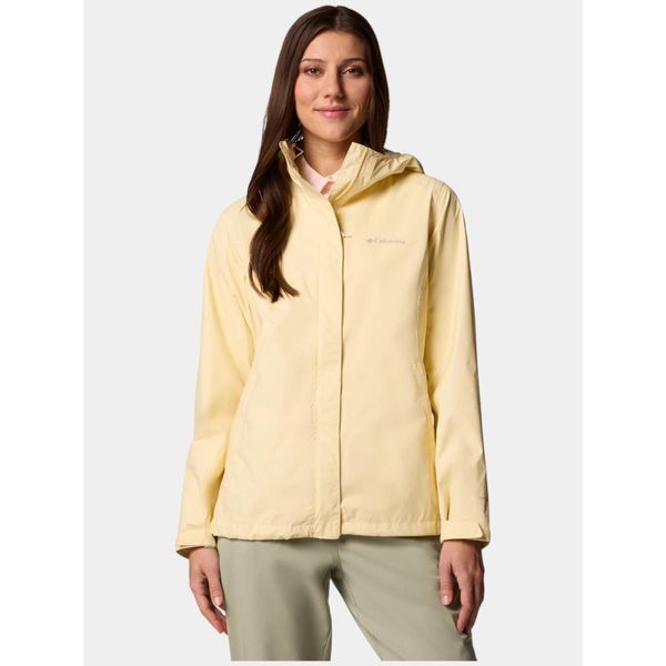 Płaszcz przeciwdeszczowy damski Columbia Arcadia II. Żółte kurtki przeciwdeszczowe damskie Columbia, s, bez wzorów, sportowe. W wyprzedaży za 364.65 zł.