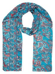 Ipanima Szal w kolorze niebiesko-koralowym - 180 x 100 cm rozmiar: onesize. Niebieskie szaliki i kominy damskie Ipanima, bez wzorów, z materiału. Za 17.99 zł.