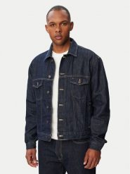 Tommy Jeans Kurtka jeansowa Jaimie DM0DM23328 Granatowy Regular Fit. Niebieskie kurtki męskie Tommy Jeans, m, bez wzorów, z bawełny, bez kaptura. Za 489.99 zł.