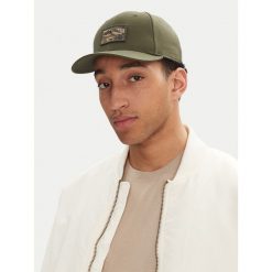 Czapka z daszkiem Alpha Industries. Zielone czapki z daszkiem damskie Alpha Industries, bez wzorów. Za 99.99 zł.