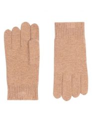 AUTHENTIC CASHMERE Kaszmirowe rękawiczki "Roc" w kolorze beżowym rozmiar: onesize. Brązowe rękawiczki damskie AUTHENTIC CASHMERE, bez wzorów, z kaszmiru. Za 200.13 zł.