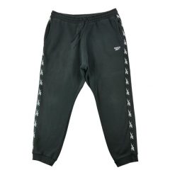 Second life - Reebok Spodnie dresowe męskie - Stan dobry. Czarne spodnie sportowe męskie Reebok, z dresówki. Za 85.16 zł.