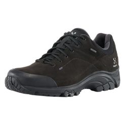 Buty trekkingowe Haglöfs Ridge GTX Low. Czarne buty trekkingowe męskie Haglöfs, bez zapięcia. W wyprzedaży za 692.10 zł.