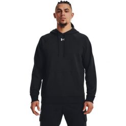 Bluza z kapturem Under Armour Rival Fleece Hoodie, Mężczyźni. Białe bluzy z kapturem męskie Under Armour, m, z bawełny. Za 349.00 zł.