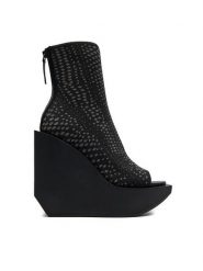 United Nude Botki Wa Fab Hi 1085001117 Czarny. Czarne botki damskie United Nude, z materiału, bez obcasa, na koturnie, bez zapięcia. Za 2,009.00 zł.