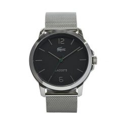 Zegarek Lacoste. Szare zegarki męskie Lacoste, srebrne. Za 699.99 zł.
