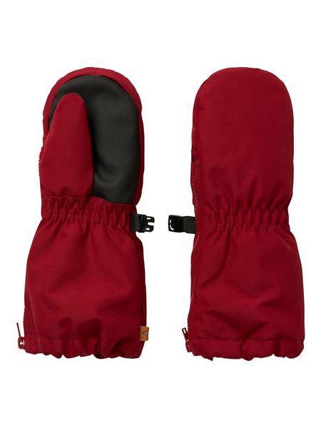 Lil Atelier Rękawiczki w kolorze czerwonym rozmiar: 5. Czerwone rękawiczki dziecięce Lil' Atelier, ze skóry, bez ramiączek. Za 104.64 zł.