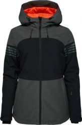 Damska kurtka narciarska Loap Lawela Black-Dark Grey. Czarne kurtki damskie ÀLG, na zimę, m, bez wzorów, z materiału, bez kaptura. Za 452.99 zł.