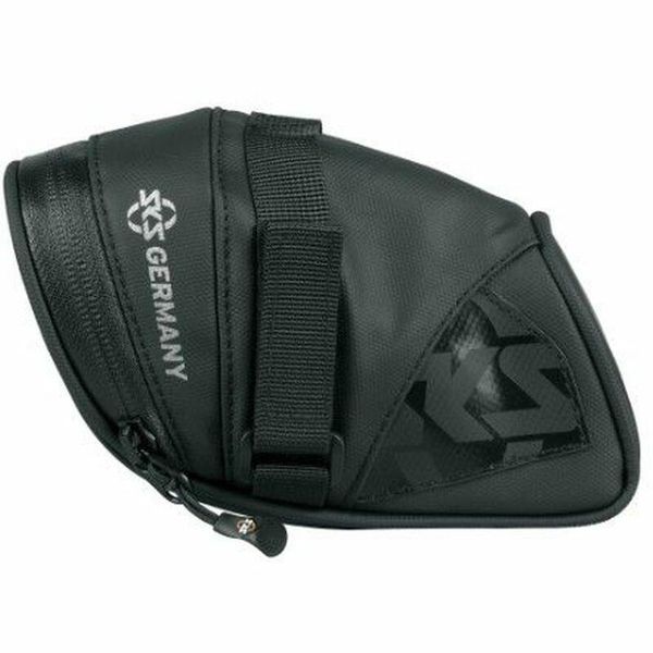 Torba rowerowa pod siodełko SKS Germany Explorer Straps 500. Czarne torebki klasyczne damskie SKS, bez wzorów, z materiału, duże, bez dodatków. Za 129.00 zł.