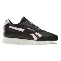 Buty treningowe damskie Reebok Glide. Czarne buty sportowe na co dzień damskie Reebok, bez wzorów, z materiału, trekkingowe. Za 147.49 zł.
