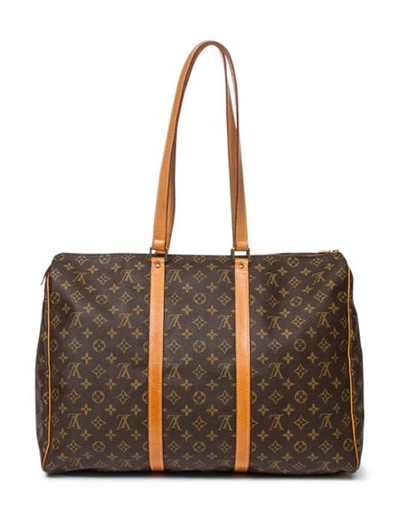 Louis Vuitton Torba podróżna "Flanerie" w kolorze brązowym - 50 x 36 x 14 cm rozmiar: onesize. Brązowe torebki klasyczne damskie Louis Vuitton, bez wzorów, z materiału, bez dodatków. Za 3,601.99 zł.