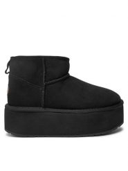 EMU Australia Śniegowce Stinger Micro Flatform W13082 Czarny. Czarne śniegowce damskie Emu Australia, ze skóry. Za 611.99 zł.