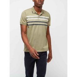 Koszulka Polo Męska TBS Elyampol. Brązowe koszulki polo męskie Tbs, m, bez wzorów, bez ramiączek. Za 259.00 zł.