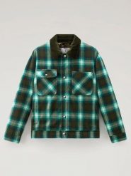 Woolrich Kurtka zimowa w kolorze zielonym rozmiar: XL. Zielone kurtki męskie Woolrich, na zimę, xl, bez wzorów, bez kaptura. Za 858.58 zł.