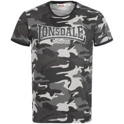 T-shirt o wąskim kroju Lonsdale Cobbet. Szare t-shirty męskie Lonsdale, xl, bez wzorów, z jersey, bez kołnierzyka. Za 167.00 zł.