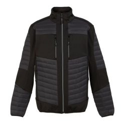 Męska Hybrydowa Kurtka Termiczna EVolve. Czarne kurtki męskie Regatta, m, bez wzorów, z puchu, sportowe, bez kaptura. Za 271.99 zł.