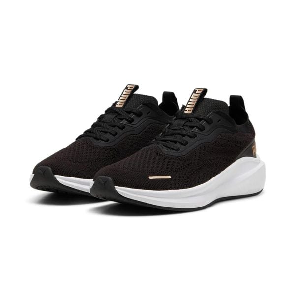 Buty damskie Puma SKYROCKET LITE ENGINEERED, rozmiar 37. Czarne buty sportowe na co dzień damskie Puma, bez wzorów, z dzianiny, do biegania. Za 178.56 zł.