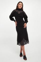 Spódnica ażurowa midi TWINSET. Spódniczki damskie Twinset Milano, m, w ażurowe wzory, midi. Za 1,069.00 zł.